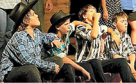 Bailey Ellis-Few, Corey Cutler, Beau Rosewood and Kodi Graham in the Outback Deb Ball. Bailey Ellis-Few, Corey Cutler, Beau Rosewood and Kodi Graham in the Outback Deb Ball.